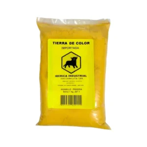 tierra color amarillo primera 1kg