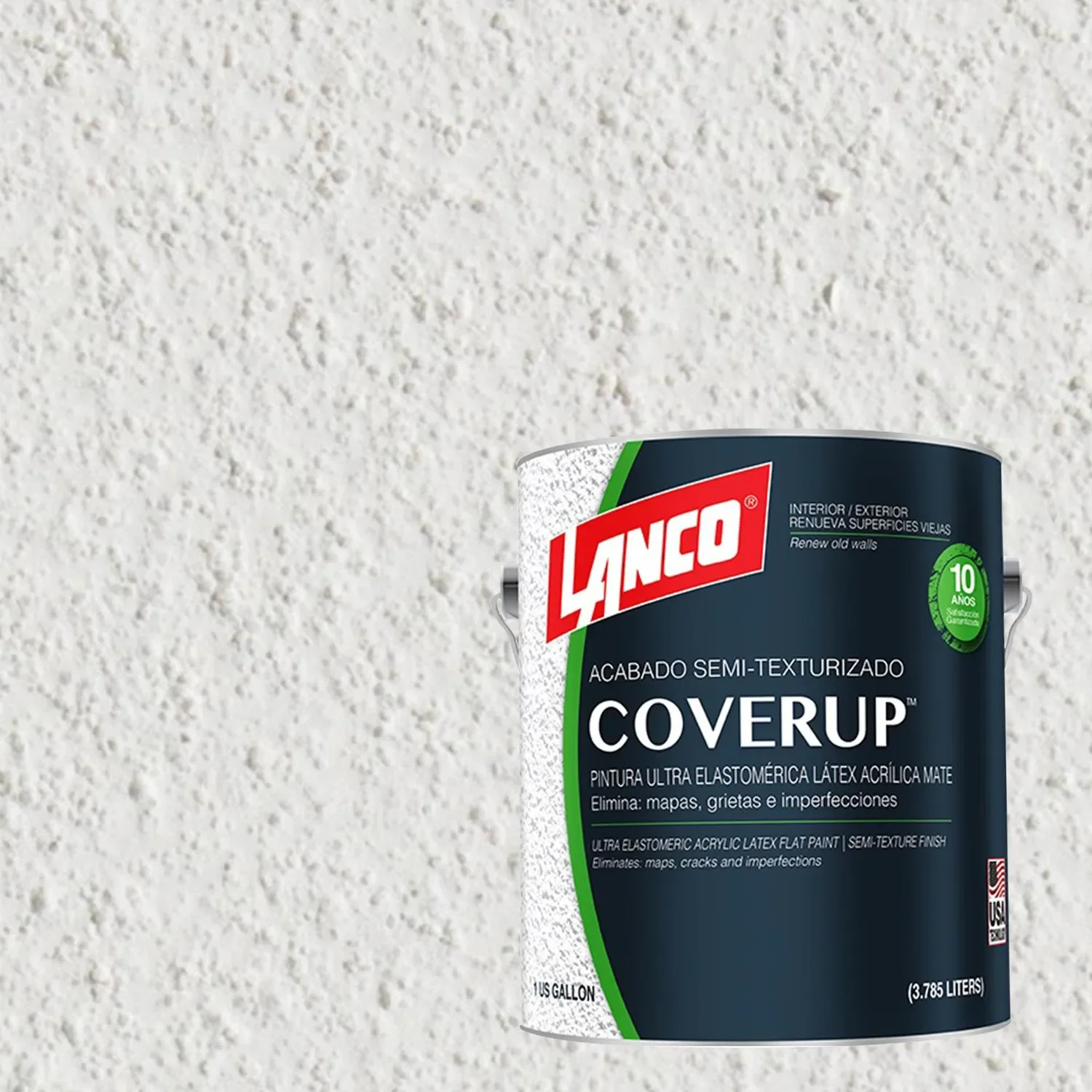 esmalte texturizado cover up accent 1 gl lanco - Imagen 3