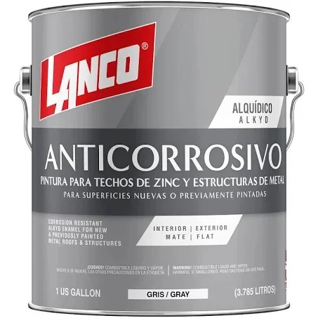 anticorr pint techos de zinc y est 1gl gris lanco