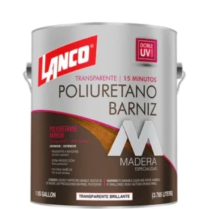 barniz de poliuretano 15min br 1/4gl lanco pv360-5
