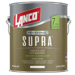 esmalte al agua supra sb 4gl tint lanco