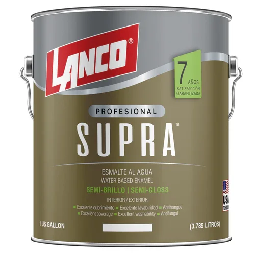 esmalte al agua supra sb 4gl tint lanco