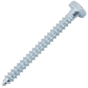 tirafondo hexagonal zincado 1/4x2