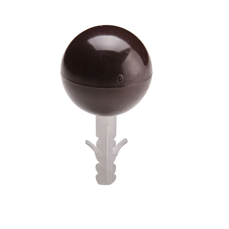 tope puerta esferico negro