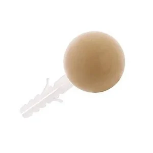 tope puerta esferico beige