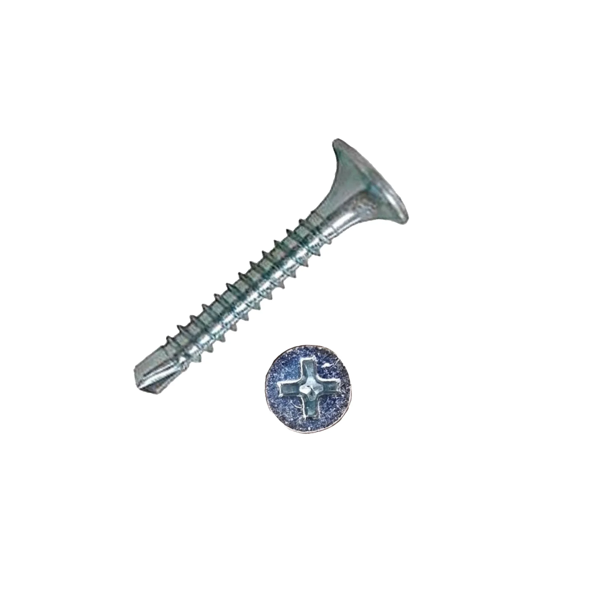 tornillo drywall rosca metal zincado 6x1(b01tadj)