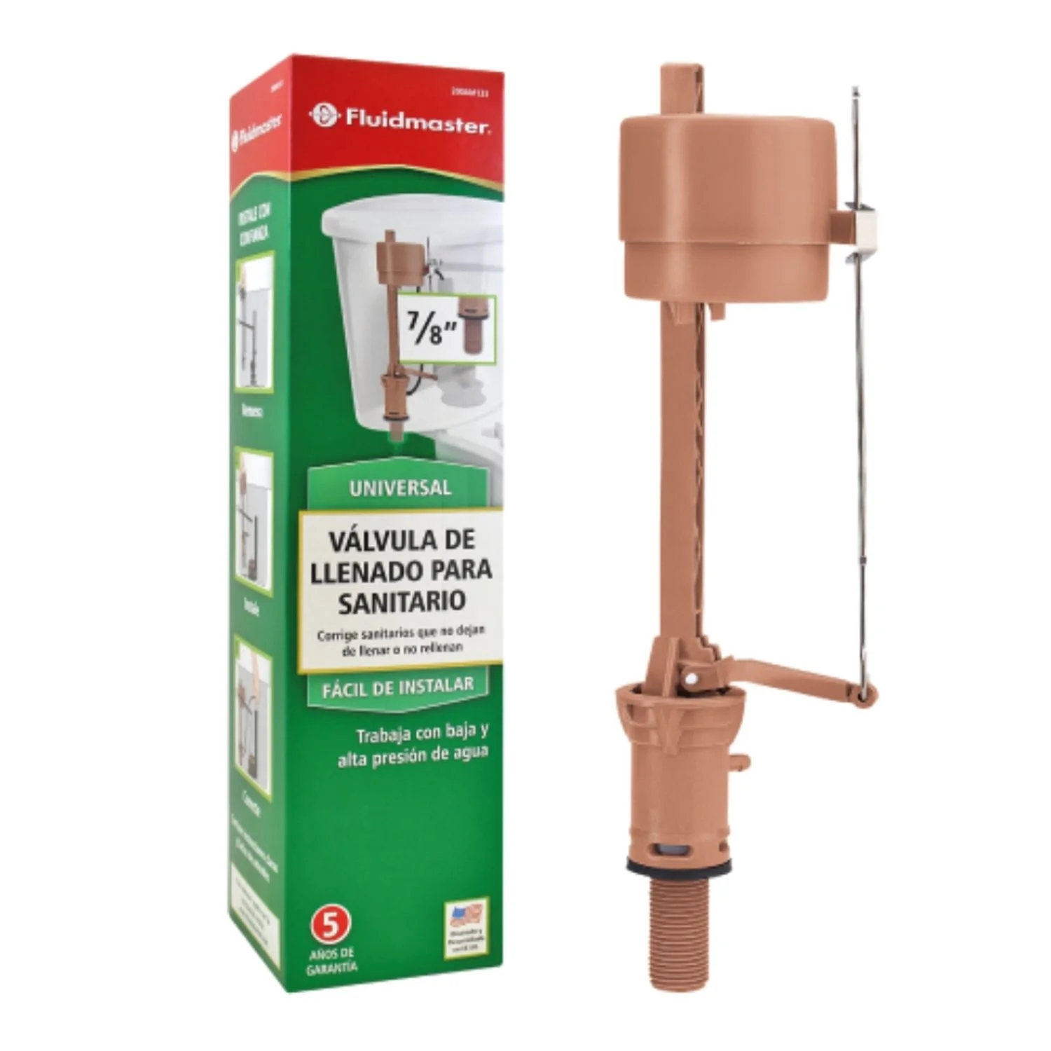 valvula de admision estanque fluidmaster