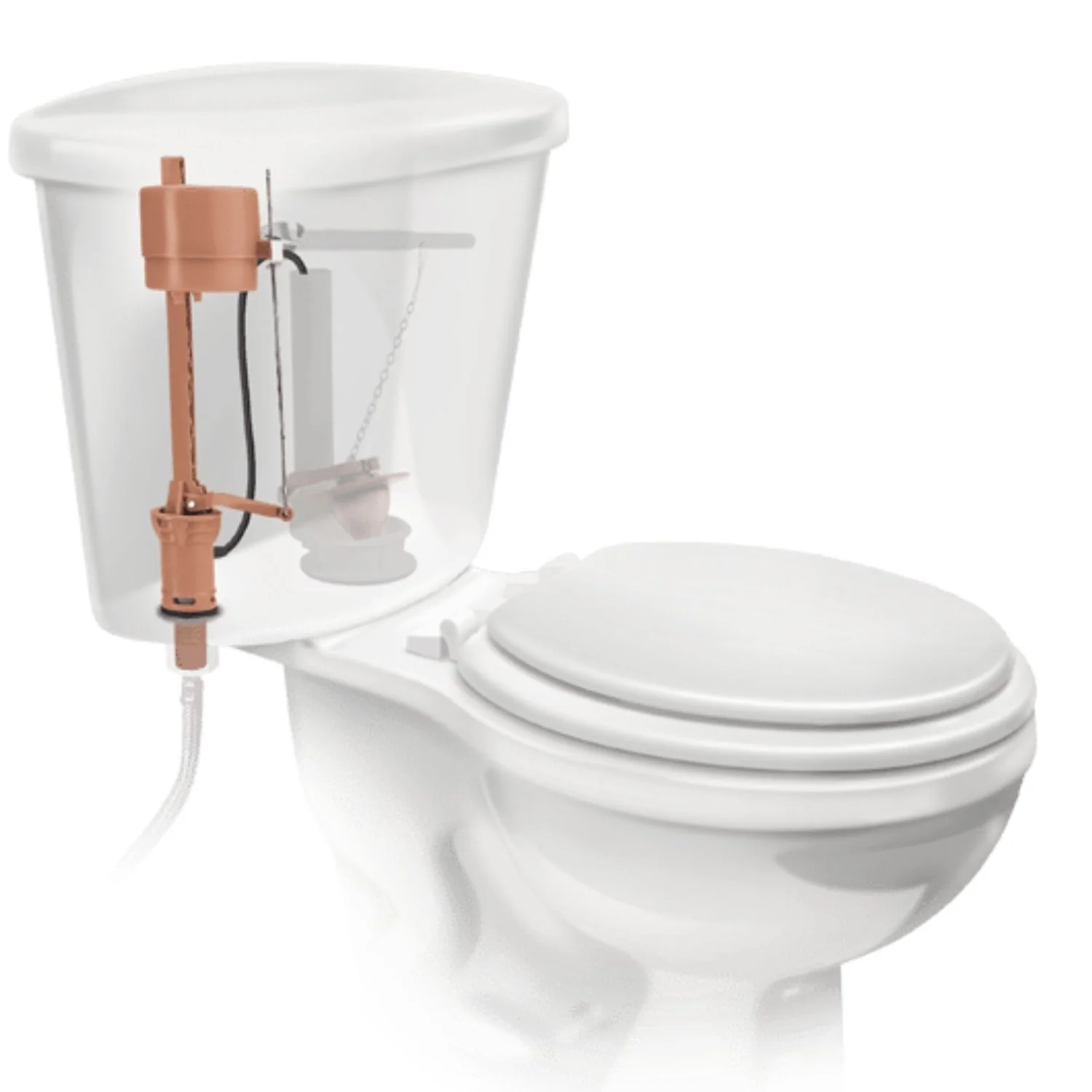 valvula de admision estanque fluidmaster - Imagen 2