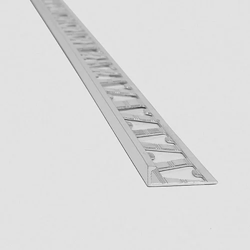 varilla aluminio en l 12mmx2,50m cromo mate 1663