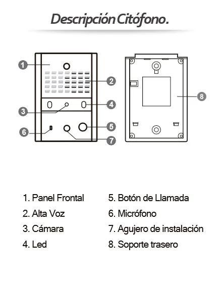video citofono color veloti - Imagen 3