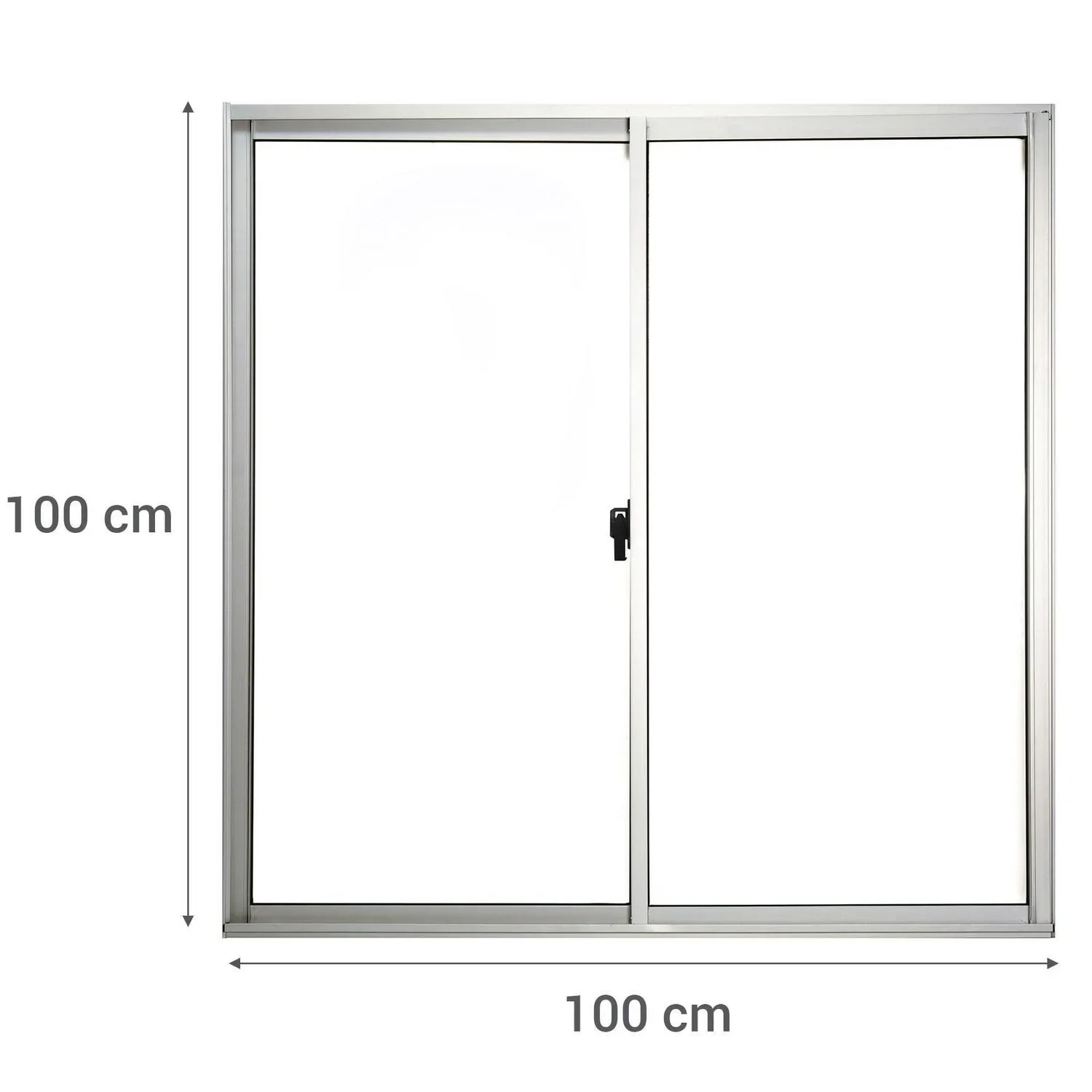 ventana aluminio mate 100x100 - Imagen 5