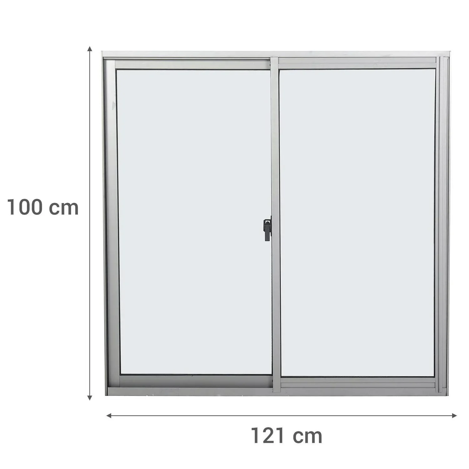 ventana aluminio mate 121x100 - Imagen 6