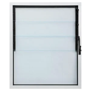 ventana aluminio mate 46x55 celosia