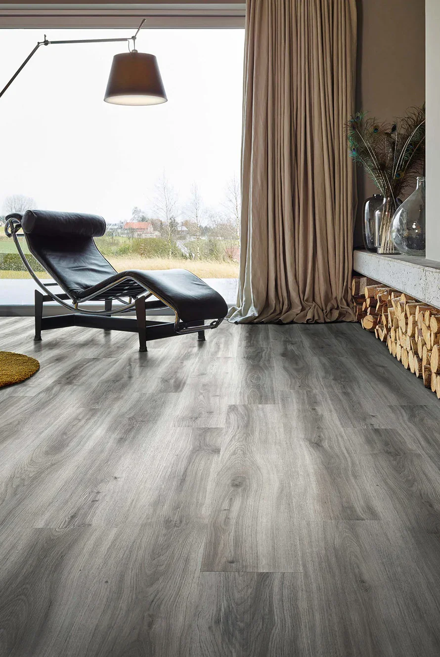 piso vinilico lvt 2mm 3,34 m2 calm plata - Imagen 4