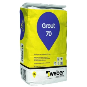 grout 70 anclaje y nivelacion saco 25kg qui1381
