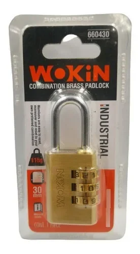 candado con clave 30mm 660430 - Imagen 3