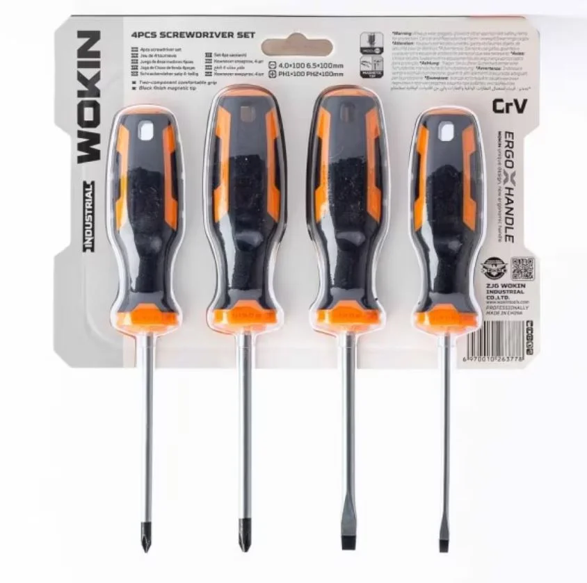 juego destornilladores 4,0 100, 6,5x100mm 20080 - Imagen 4