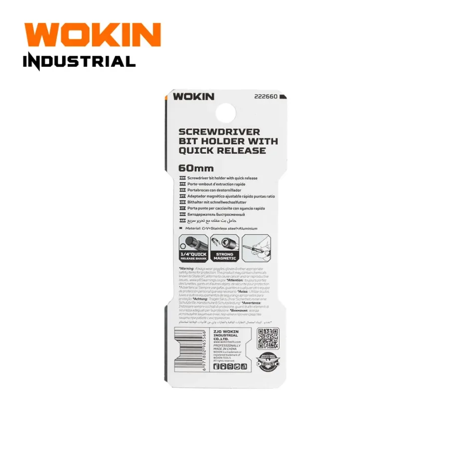 soporte de puntas soltado rapido 60 mm 222660 - Imagen 3