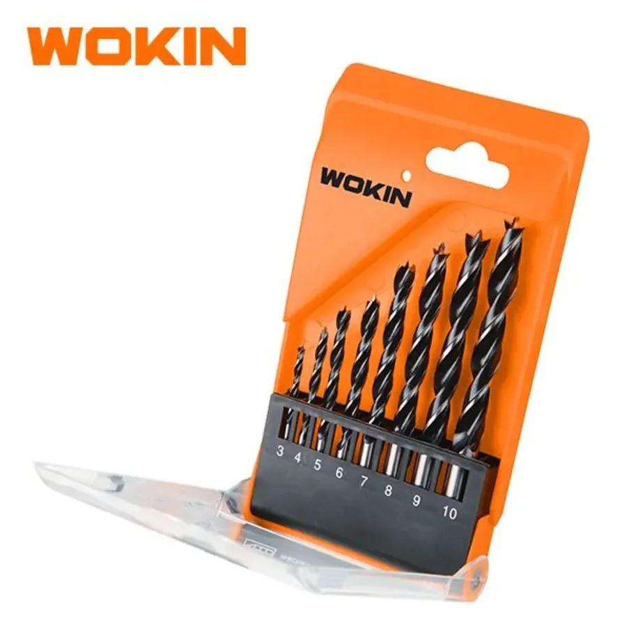 set broca madera, 8 piezas 751608