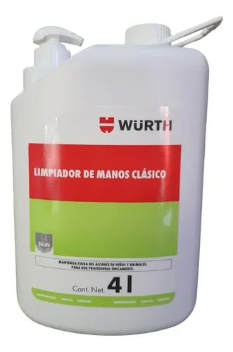 jabon de manos mecanico 4 lts wurth - Imagen 2