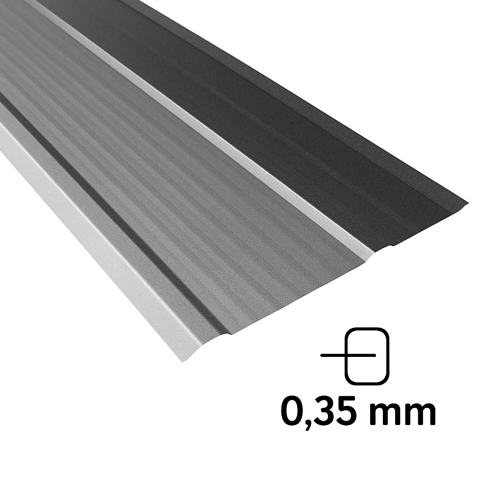 zinc en v 0,35x2,00 - Imagen 2